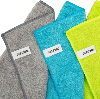 Microfiber Cleaning Cloth - Pack of 50, Microfiber Towels for Cars 16 X 12 In, Highly Absorbent Cleaning Rags, Lint-Free, Streak-Free Cleaning Cloths for Car Kitchen Home Office