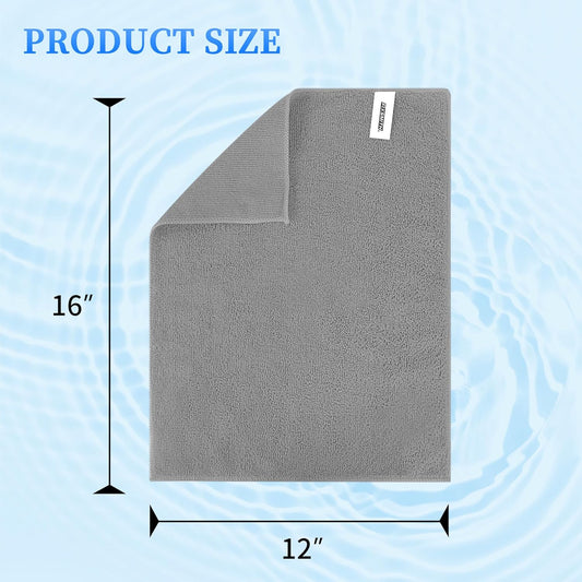 Microfiber Cleaning Cloth - Pack of 50, Microfiber Towels for Cars 16 X 12 In, Highly Absorbent Cleaning Rags, Lint-Free, Streak-Free Cleaning Cloths for Car Kitchen Home Office
