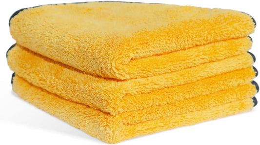 3 Pack Microfiber Towels for Cars,16Inch*14Inch-420Gsm Premium Microfiber Cleaning Cloth Car Drying Towel,Safe for Car Wash Scratch Free Strong Water Absorption
