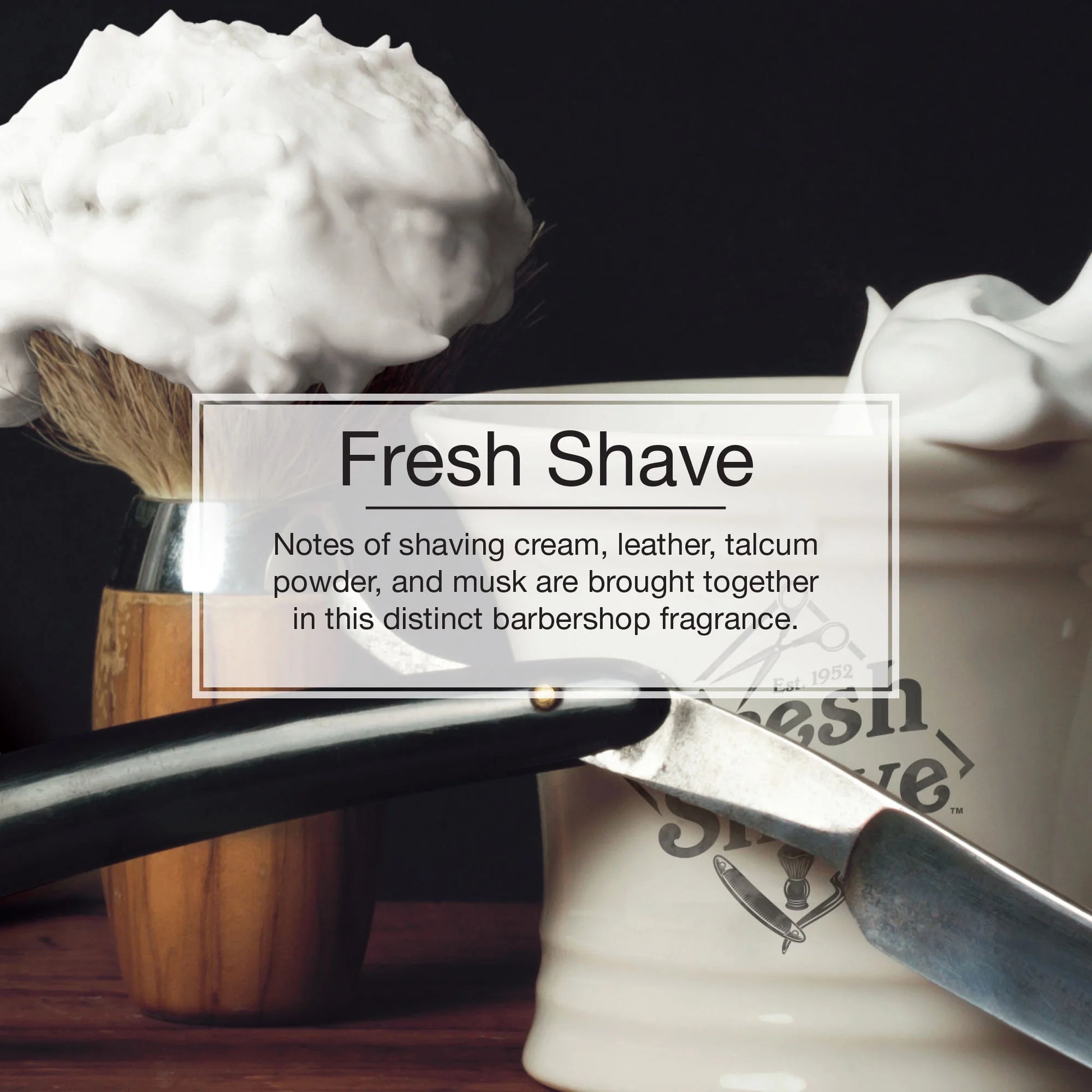 (2 Pack)  Air Freshener Fresh Shave Fragrance 3-Pack